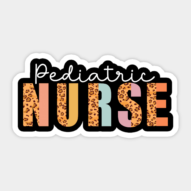 Pediatric Nurse Sticker by TheDesignDepot